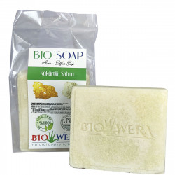 BIO-SOAP - SCHWEFEL SEIFE - GEGEN AKNE - 135GR